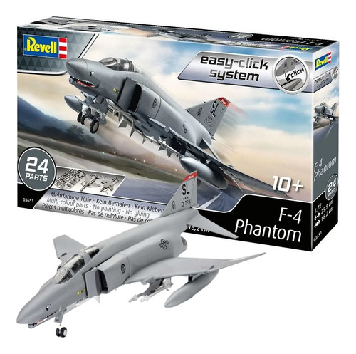 F-4 Phantom Easy-click System 1/72 Revell 3651 F4