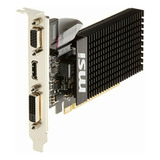 Msi Tarjeta De Video Nvidia Geforce Gt 710 (gt 710 1gd3h Lp)