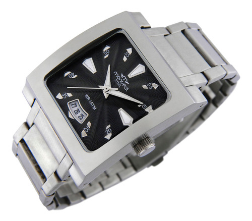 Reloj Montreal Hombre Ml641 100% Acero Inoxidable Calendario