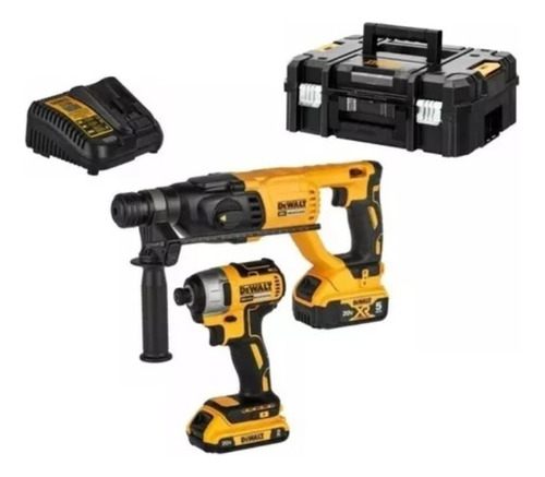 Combo Dewalt Martelete Dch133 + Parafusadeira Dcf7871 20v