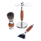 Set De Regalo Para Hombre, Kit De Afeitado Con Cuchilla De