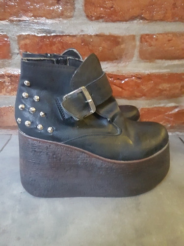 Botas Botinetas Talle 37 Plataformas