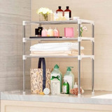 Estante Organizador Para Baño Y Cocina 3 Niveles