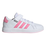 Tenis Casual adidas Grand Court 2.0 Niña Blanco