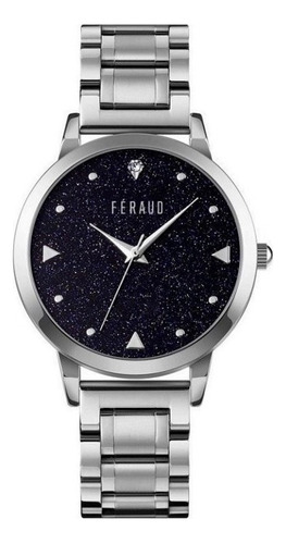 Reloj Feraud Mujer Acero Plateado Moderno F5560 Lsl