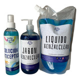 Kit Desinfección Benzalclean Instrumental, Pedicura Manicura