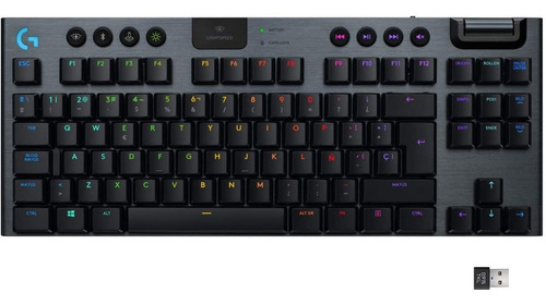 Teclado Gamer Bluetooth Logitech G915 Tkl Gl Tactile Rgb