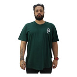 Camiseta Palmeiras Classic Large Oficial Bordado Plus Size