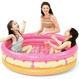 Jasonwell Piscina Inflable Para Bebés  Donuts  Pisci.