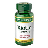 Biotina 10000mcg 120 Softgels Nature's Bounty®