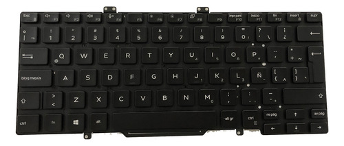 Teclado Dell Latitude 7400 7410 5400 5410 3400 5401 5411 Esp