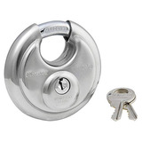 Master Lock 40d Stainless Steel Discus Padlock With Key