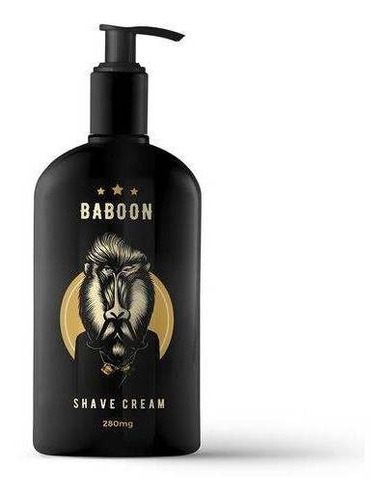 Shave Cream  280 Ml - Creme De Barbear - Baboon