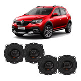 4 Falante Jbl Flex3 5  Stepway Sandero 2015 A 2019 200w