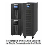 Nobreak 6kva On Line Dupla Conversão 220/220v- Novo Na Caixa