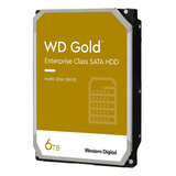 Disco Rígido Interno Western Digital Wd Gold Wd6003fryz 6tb Ouro