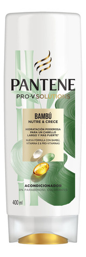 Pantene Pro-v Solutions Bambú Nutre & Crece Acondicionador 400 Ml