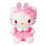 Peluche Hello Kitty Con Orejitas De Conejo Sanrio Importado