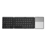 Chave Redonda Dobrável Do Teclado Touchpad Universal 140mah