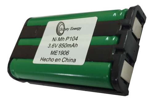 Bateria P/panasonic 29 Hhr-p104 Alternativa Safety Energy
