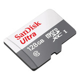 Tarjeta De Memoria Sandisk Micro128gb  Ultra Adaptador 128gb