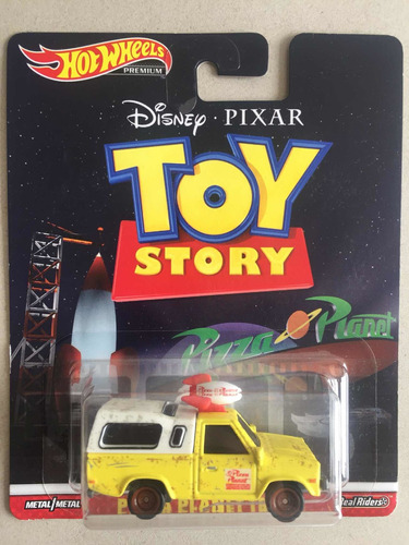 Pizza Planet Truck Toy Story Hot Wheels Premium Retro Gomas