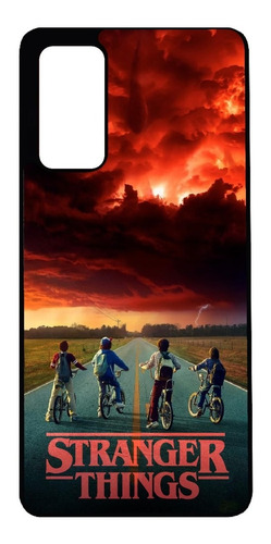 Carcasa Modelos Samsung Stranger Things Cielo Rojo