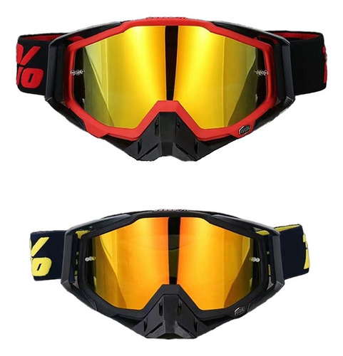 Googles Motocross Gafas Tácticas Ajustable Deportivas 2pcs