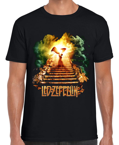 Playera Led Zeppelin  Algodón Premium #653