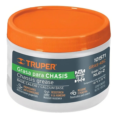 Grasa Lubricante Multiusos Base Calcio 450 Gr Truper 101571 | MercadoLibre