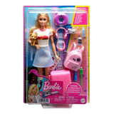 Muñeca Barbie Malibú Viajera