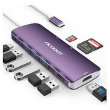 Hub Usb C, Adaptador Multipuerto Acodot 9 En 1 Usb C A Hdmi,