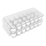 2 Paquete Soporte De Huevos Para Refrigerador, Contenedor
