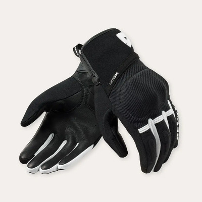 Guantes Moto Revit Mosca 2 Con Protecciones Blanco Xl | Meses sin interés