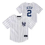 New York Yankees Jersey 2# Jeter Jersey Ropa De Ninos