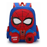 Mochila Spiderman Escolar Preescolar Kinder Impermeable 2023