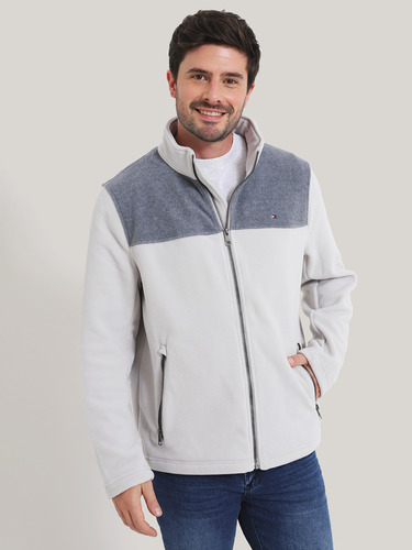 Polerón Essential Polar Gris Tommy Hilfiger