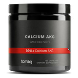 Toniiq | Calcium Akg 99% I 1800mg I 120 Capsules I Usa 