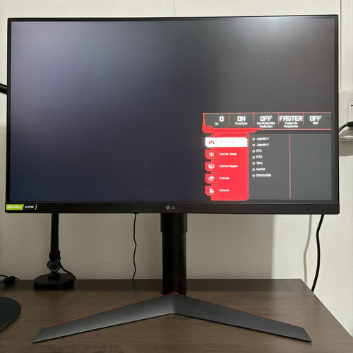 Monitor Gamer LG 27gl650f Led 27  Negro 100v/240v