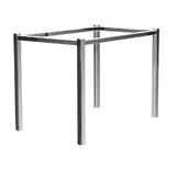 Pé Base De Mesa Berlim 6 Lugares Aço Cromado Flape 40mm