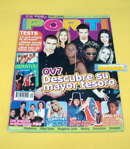 Ov7 Revista Por Ti Uff Mdo Britney Spears Kabah 