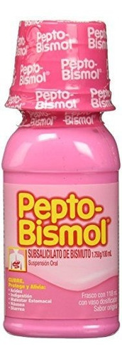 Pepto-bismol Suspensión Original, 118 Ml