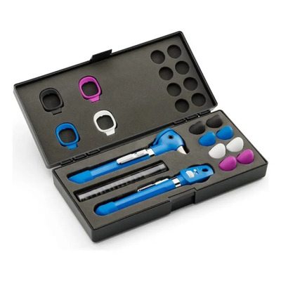Ortoscopio LED Welch Allyn Azul Modelo X042 Con Estuche y Lámpara Indirecta | Envío gratis