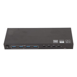 Conmutador Kvm Usb 8 Puertos 4 Usb3.0 18gbps 4k 60hz 2k 120h