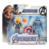 Avengers Capitán Y Capitana America Marvel Hasbro Cd