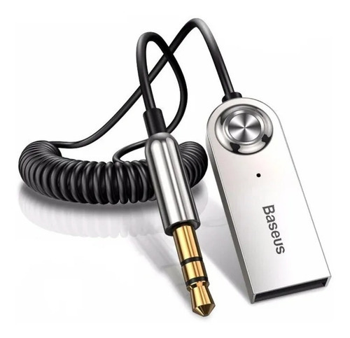 Receptor Bluetooth Auto Baseus Usb A Auxiliar 3.5mm Usb- Aux