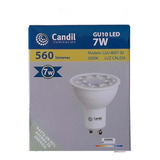 Lampara Dicroica Candil 7w 35° Gu10 Luz Cálida O Fría