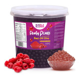 Raspberry Popping Boba (7lbs) - Perlas Boba Con Jugo De Frut