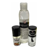 Kit Para Manicuria - 1 Sanitizante + 1 Aceite + 1 Ablandador