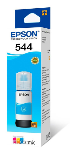 Tinta Epson 544 Cyan Para L1110/l3110/l3150/l3160/l5190